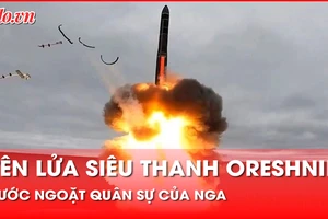 Tên lửa siêu thanh Oreshnik: Bước ngoặt quân sự của Nga