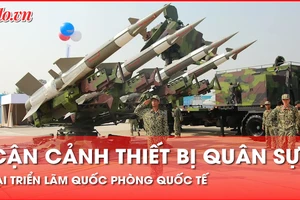Video: Tên lửa, máy bay tiêm kích... tại Triển lãm Quốc phòng quốc tế Việt Nam