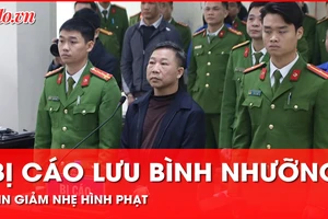 Bị cáo Lưu Bình Nhưỡng: 'Việc mình nhận tiền như thế là sai phạm'