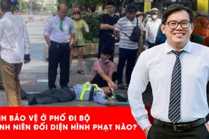 Thanh niên đánh bảo vệ ở phố đi bộ Nguyễn Huệ có thể đối diện hình phạt nào?
