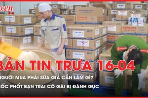 Bản tin trưa 16-04: 'Bốc phốt' bạn trai, cô gái bị đánh gục; Người mua phải sữa bột giả cần làm gì?