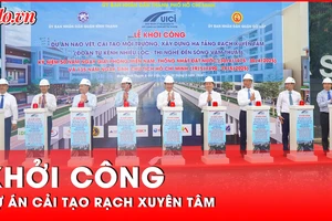 Khởi công dự án cải tạo rạch Xuyên Tâm, TP.HCM