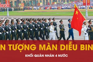 Ấn tượng màn diễu binh của quân đội Trung Quốc, Nga, Lào và Campuchia tại Đại lễ A80 