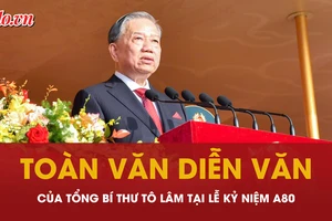 Tổng Bí thư Tô Lâm: Kiên quyết, kiên trì bảo vệ độc lập, chủ quyền Tổ quốc