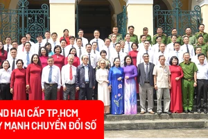 TAND hai cấp TP.HCM đẩy mạnh chuyển đổi số, hướng tới tòa hiện đại