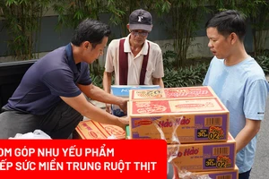 Chung tay, đồng lòng hướng về miền Trung ruột thịt 