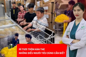 800 tấn mì tươi trộn hàn the ở TP.HCM: Cảnh báo nguy cơ với người tiêu dùng