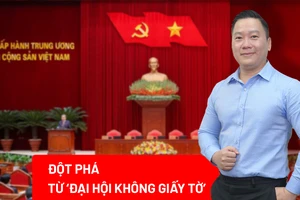 Đại hội XIV “không tài liệu giấy”: Hiệu quả nhìn từ cách làm hiện đại
