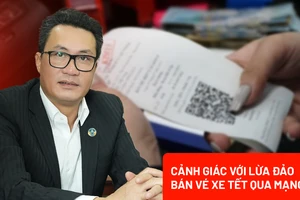 Cảnh giác với thủ đoạn lừa đảo bán vé xe Tết qua mạng 