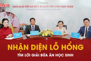 Talkshow: ‘Hoá giải nỗi lo bữa ăn bán trú cho học sinh’