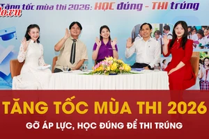 Talkshow 'Tăng tốc mùa thi 2026: Học đúng - thi trúng'