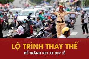 Video: Công an TP.HCM hướng dẫn lộ trình thay thế tránh kẹt xe các cửa ngõ dịp lễ