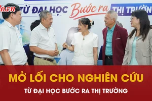 Talkshow ‘Mở lối cho nghiên cứu từ đại học bước ra thị trường’