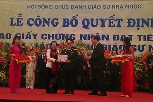 644 nhà giáo được trao chứng nhận chức danh Giáo sư, Phó giáo sư 