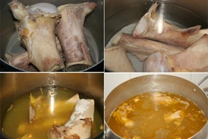 Bộ Y tế lên tiếng trước thông tin phở nấu bằng nước hủy hầm cầu