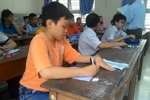 Nóng: Đã có điểm khảo sát vào lớp 6 trường Trần Đại Nghĩa 