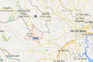 Thực địa tại khu vực xảy ra vụ xô xát ở biên giới Việt Nam - Campuchia