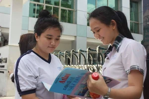 Mời tra cứu điểm thi THPT quốc gia trên Pháp Luật TP.HCM Online 