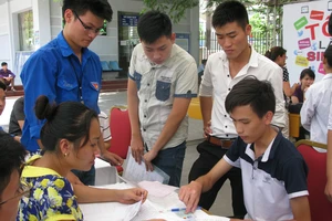 Không được rút hồ sơ ở nguyện vọng bổ sung