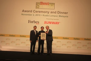 Điện Quang góp mặt trong Top 200 DN doanh thu dưới 1 tỷ USD tốt nhất Châu Á