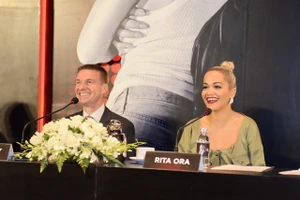 Nữ ca sĩ Rita Ora đã đến TP.HCM