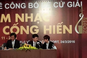 Giải thưởng âm nhạc Cống hiến chưa vinh danh nhạc sĩ Trần Lập