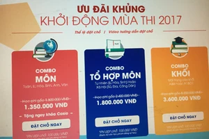 Luyện thi trắc nghiệm trên mạng: Học sinh cần cẩn trọng