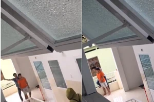 Thanh niên dùng dao khống chế con tin ở Nha Trang