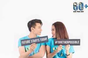 Isaac, Ái Phương là đại sứ Giờ Trái đất 2017