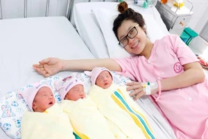 Cấp cứu thành công sản phụ mang tam thai tự nhiên