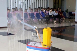 Trường ĐH Tôn Đức Thắng trình làng sản phẩm chống COVID-19