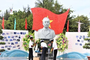 Công viên đại tướng Võ Nguyên Giáp ở Trường Sa