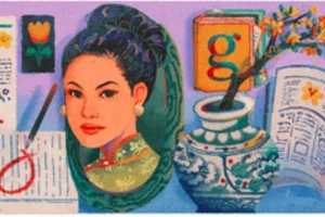 Google Doodle hôm nay tôn vinh bà Sương Nguyệt Anh