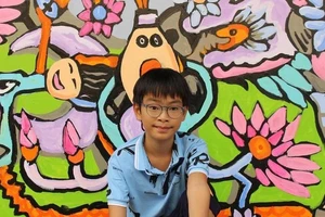 Chùm tranh của cậu bé 11 tuổi đạt giải 'Khát vọng Dế Mèn' gây bất ngờ