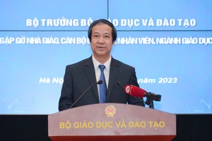 Bộ trưởng Bộ GD&ĐT: Đây là cuộc gặp gỡ trao đổi chứ không phải đối thoại