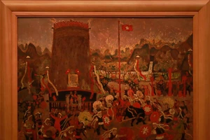 Độc đáo tranh chuyển động "Đất nước tôi" mừng Quốc khánh 2-9 