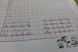 Tôi 'choáng' với bài tập Tết của con!