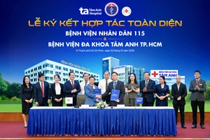 Công bố thành lập 'Mạng lưới y tế Tâm Anh - Nhân dân 115'