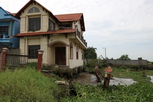 Hiện trường sạt lở hơn một năm không được xử lý