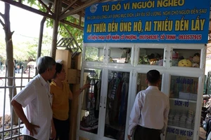 Thêm một tủ đồ miễn phí cho dân nghèo ra đời