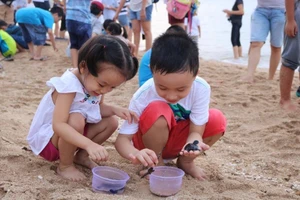 Cùng 'Ẵm rùa con ra biển lớn'