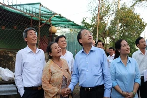 Bố trí lớp học tạm thời cho HS sau cơn 'cuồng phong'