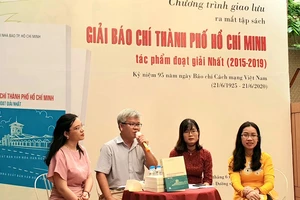 Ra mắt sách các tác phẩm đoạt giải nhất giải Báo chí TP.HCM