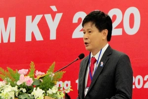 Chủ tịch Hội nhà báo TP.HCM Trần Trọng Dũng. Ảnh: THANH TUYỀN 