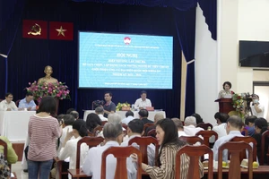 TP.HCM: 39/50 người ứng cử ĐBQH đạt tín nhiệm trên 50%