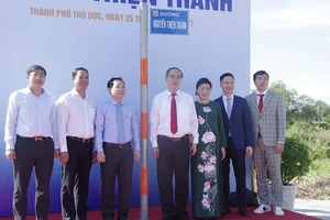 TP Thủ Đức chính thức có tên đường Nguyễn Thiện Thành, Tố Hữu…