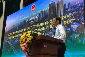 TP Thủ Đức ra mắt ứng dụng trực tuyến TP Thủ Đức 