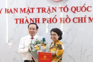 Bà Tô Thị Bích Châu giữ chức Bí thư Quận ủy quận 1