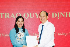 Bà Huỳnh Thị Kim Xuyến giữ chức Phó Bí thư Đảng đoàn Hội Nông dân TP.HCM