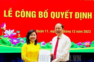 Bà Trần Hải Yến giữ chức vụ Phó Bí thư Thường trực quận 11